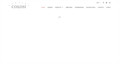 Desktop Screenshot of cantinecolosi.it